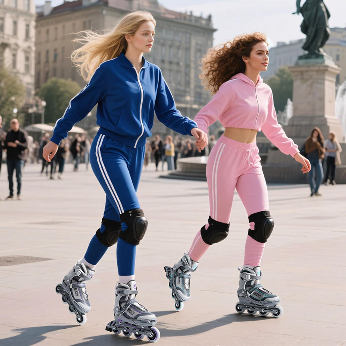Super Youngster Women's Inline Skates - Adjustable Roller Blades for Adults | Comfortable Fit