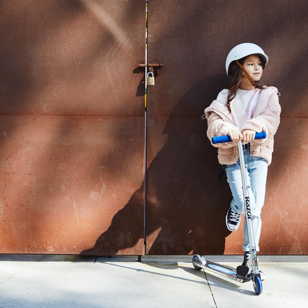 Razor A Kick Scooter for Kids - Lightweight, Foldable Aluminum Frame | Adjustable Handlebars