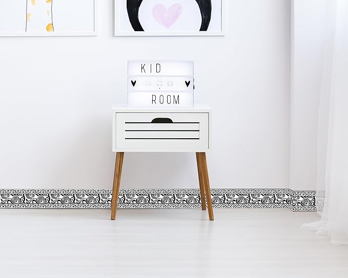 FLFK Mirror Border Peel and Stick