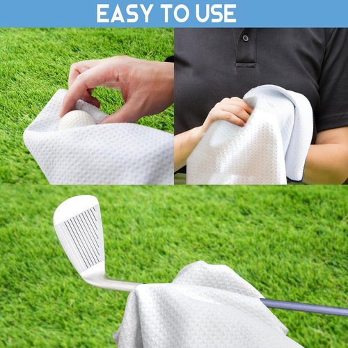 GEYGIE I Like Big Put and I Cannot Lie Printed Microfiber Golf Towel, Funny Golf Towel Gifts and Golf Accessories for Men Women Dad Mom Grandpa, Fathers Day Birthday Gift for Golf Lover
