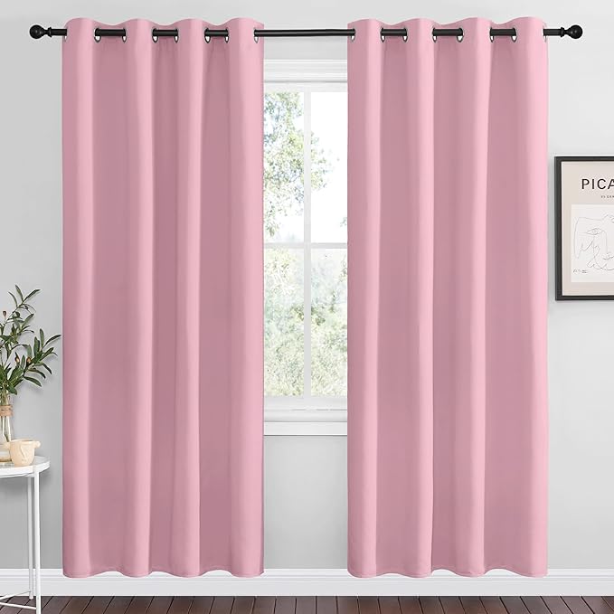 NICETOWN Blackout Curtain Panel Grommet