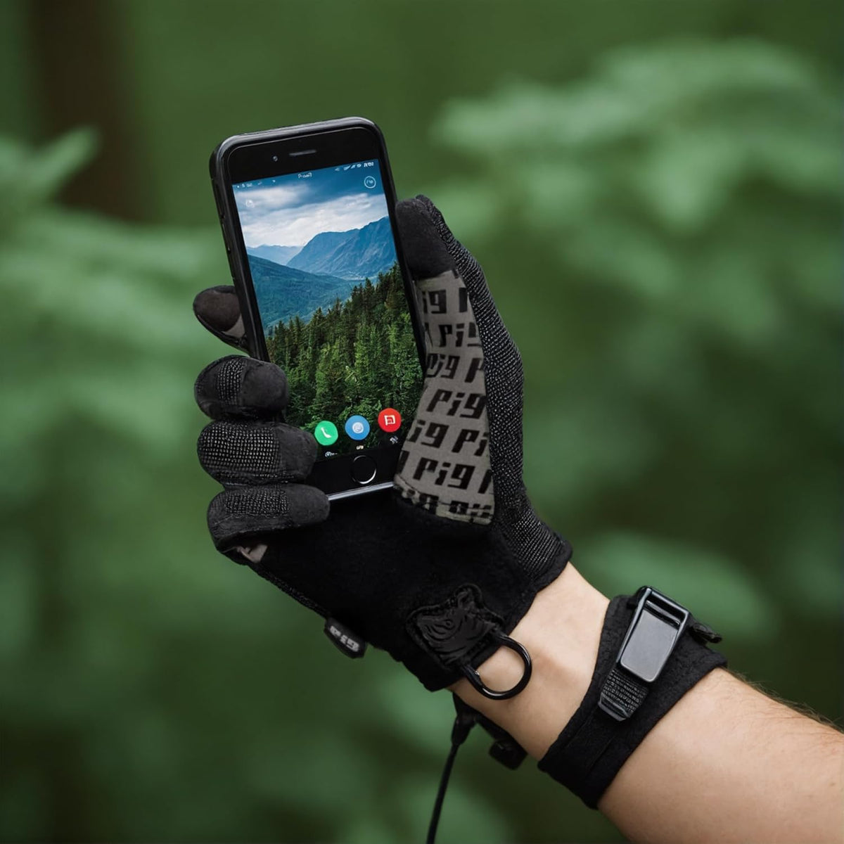 PIG Delta Tactical Gloves - Touchscreen Compatible, High Dexterity for Shooting | 1 Pair
