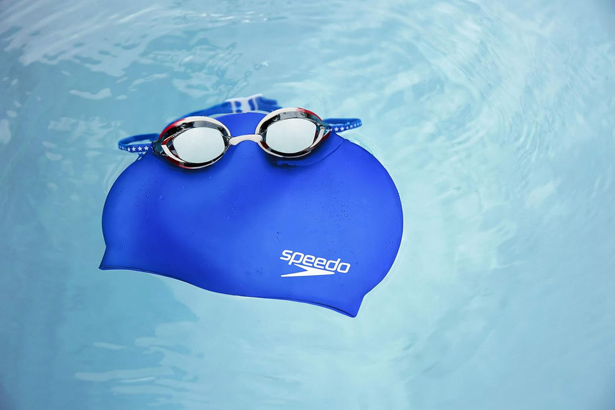Speedo Silicone Swim Cap - Durable, Comfortable Fit for Enhanced Performance | Ideal for All Swimmers
