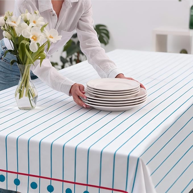 Kochorie 100 Ft x 54 Inch Back to School Notebook Tablecloth Roll Plastic