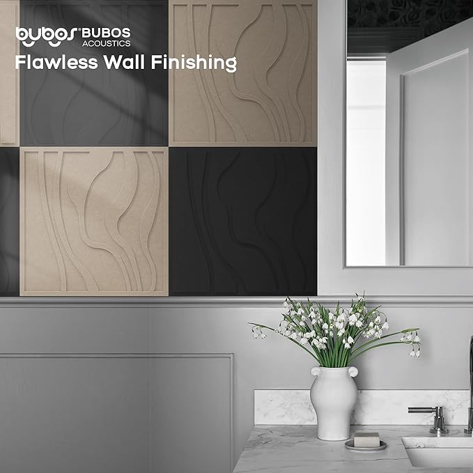 BUBOS Art Acoustic Wall Panels 6 Pack