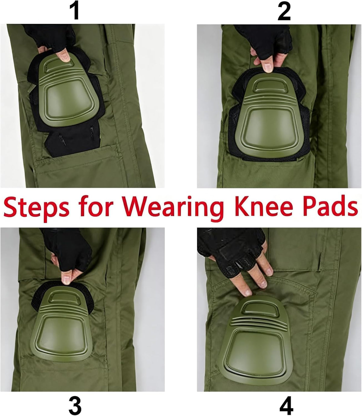 Tactical Combat Pants for Men with Knee Pads - Military Airsoft & Paintball Gear