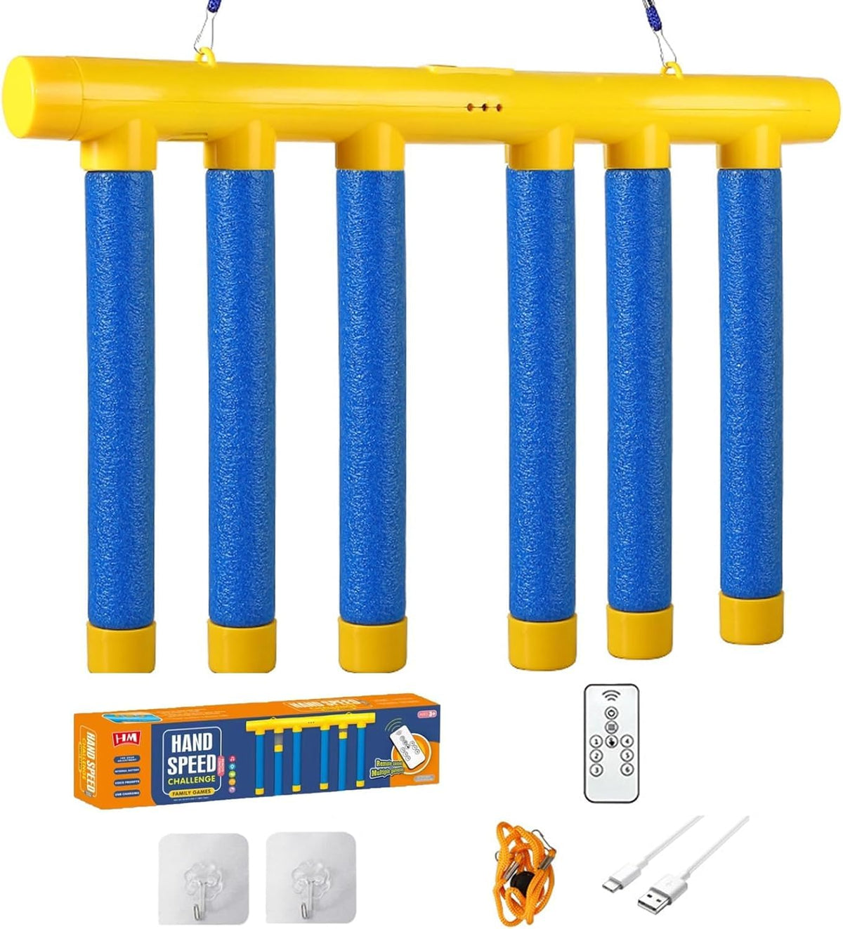 RVOGJP Reflex Challenge Game - Hand-Eye Coordination Training Toy with 3 Adjustable Speeds | Fun Reaction Game