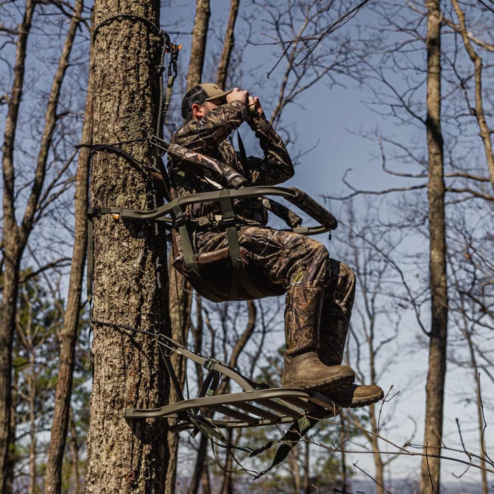 Mini Viper SD Climbing Treestand by Summit Treestands - Mossy Oak Camo