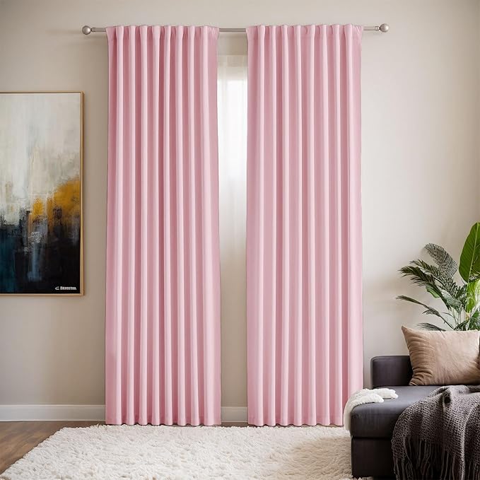 Toddler Teen Princess Curtains for Girls 2 Panels Set
