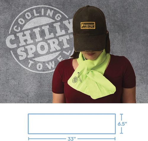 Chilly Sport Cooling Neck Wrap & Head Band by FROGG TOGGS - Stay Cool Outdoors