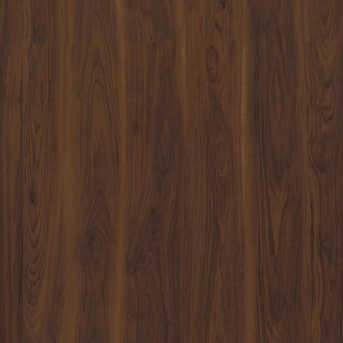 BOMENG Walnut Wood Contact Paper 32x158 inch Dark Brown Wood Wallpaper Peel and