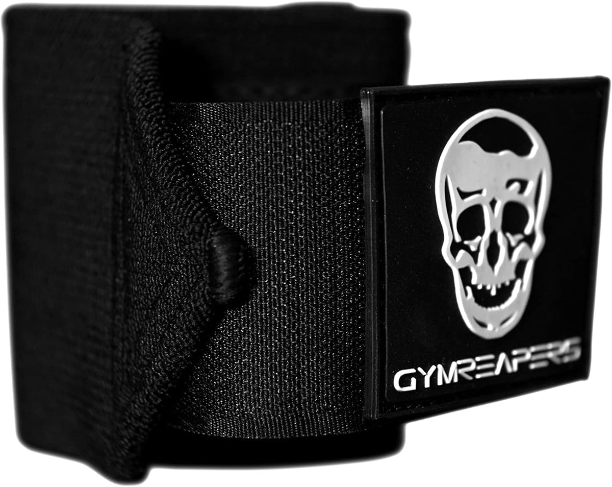 Skiennix Wrist Wraps - Heavy Duty 18-Inch Weightlifting Support With Thick Thumb Loop | Ideal for Powerlifting & Bodybuilding