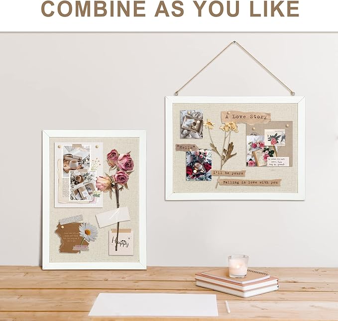2-Pack Double-Sided Cork Board