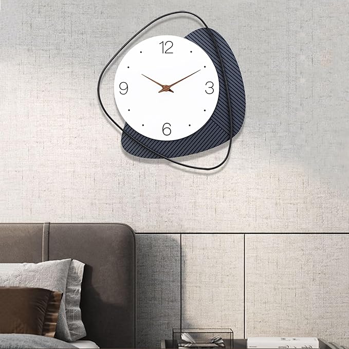 Dankeit Wall Clock, Silent Non-Ticking Quality Quartz Battery Operated