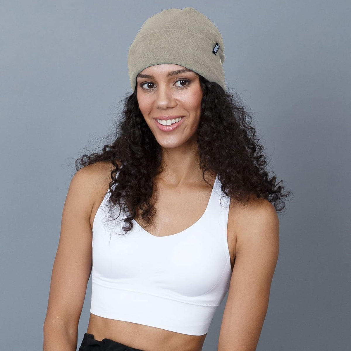 The Hat Depot Fleece Winter Functional Beanie Hat Cold Weather-Reflective Safety for Everyone Performance Stretch