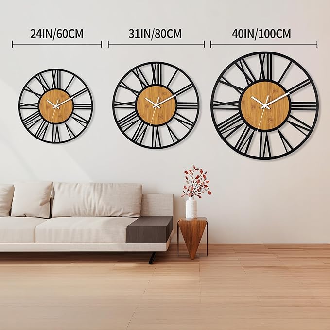1st owned 40" Large Display Wall Clock