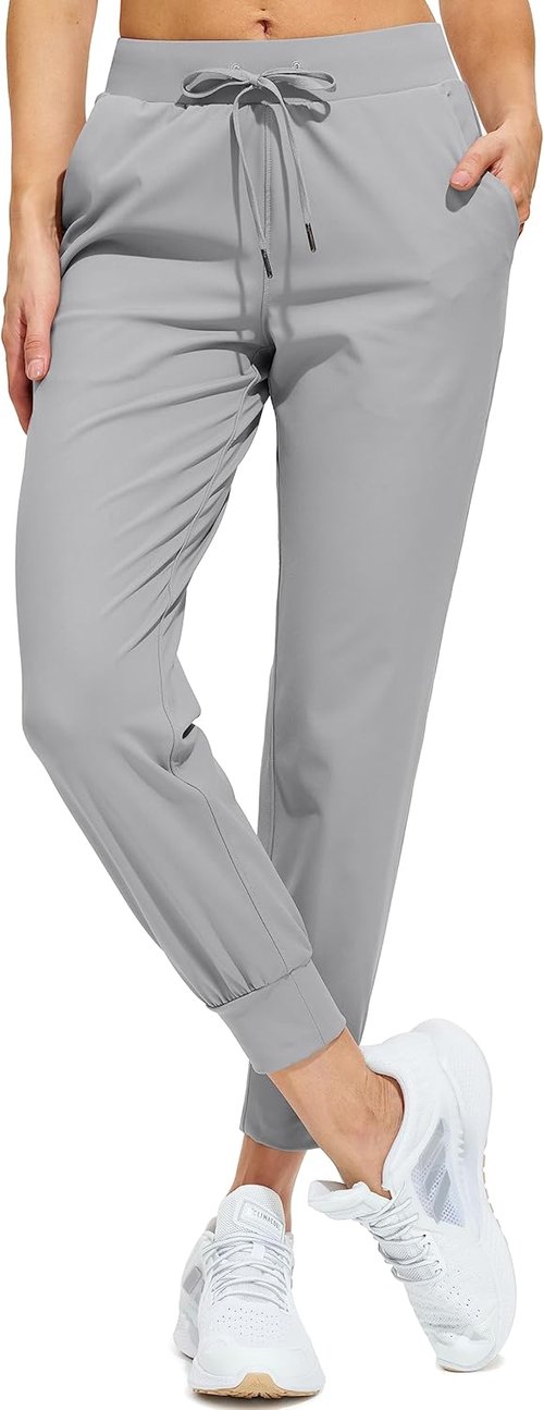 Libin Women's Athletic Joggers - Tapered Casual Sweatpants with Pockets | Petite, Regular, Tall Sizes