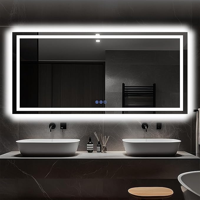 Antok 60"x 28" LED Bathroom Mirror