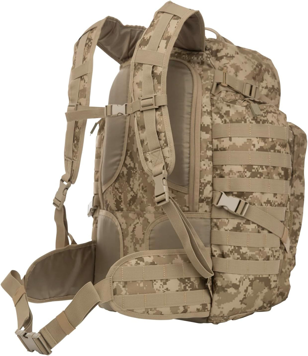 Tactical Backpack 64.3L - SOG Barrage Internal Frame, Black Outdoor Gear