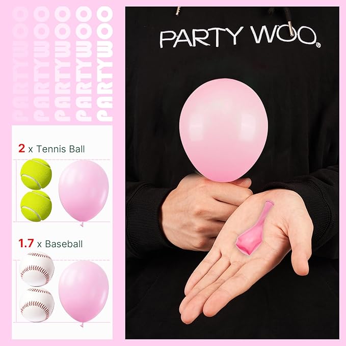 PartyWoo Pastel Balloons 50 pcs 5 Inch Small Mini Pastel Rainbow Color Latex Spring Balloons for Graduation Baby Shower Gender Reveal Easter Birthday Party Decorations
