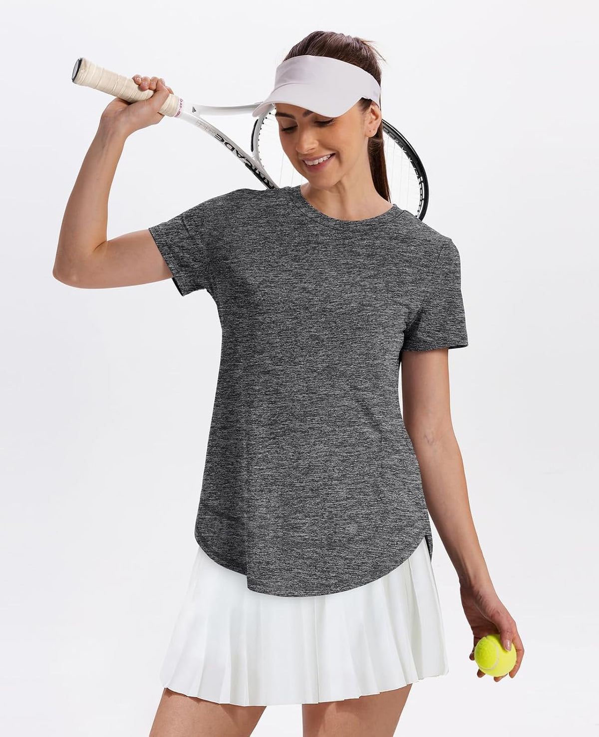 XIEERDUO Women's Quick-Dry Workout Tops - Short Sleeve Shirts for Hiking & Running | S-3XL