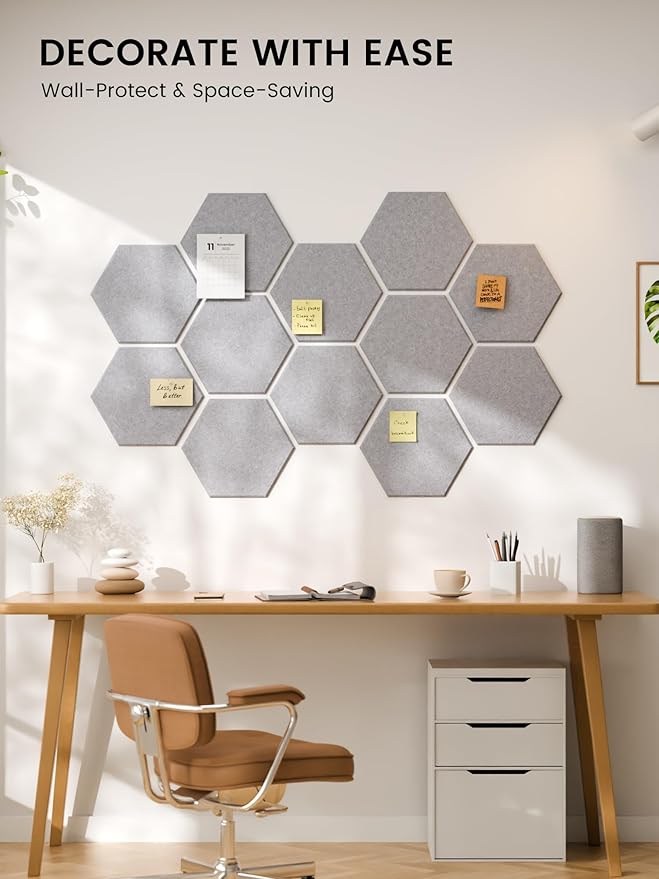Fluxynara Hexagon Cork Board Alternative