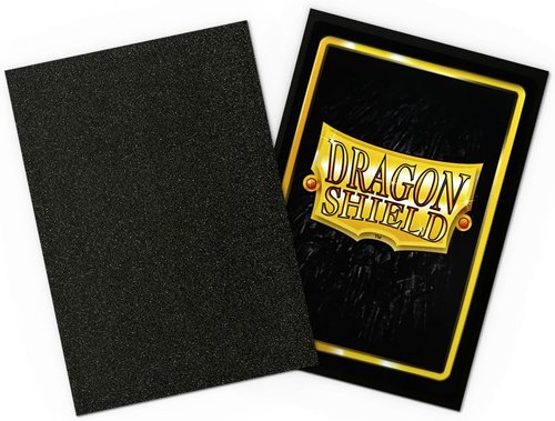 Dragon Shield | Matte Card Sleeves - 60 Count Smooth & Durable TCG Protection | Jet Color