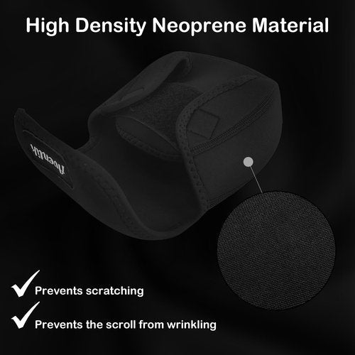 Aventik Spinning Reel Cover Storage Baitcasting Trolling Fishing Reel Protective Case Pouch Sleeve Gloves Fishing Bags Fits 1000-6000 Series(M(2000-4000reels)-3PACK)