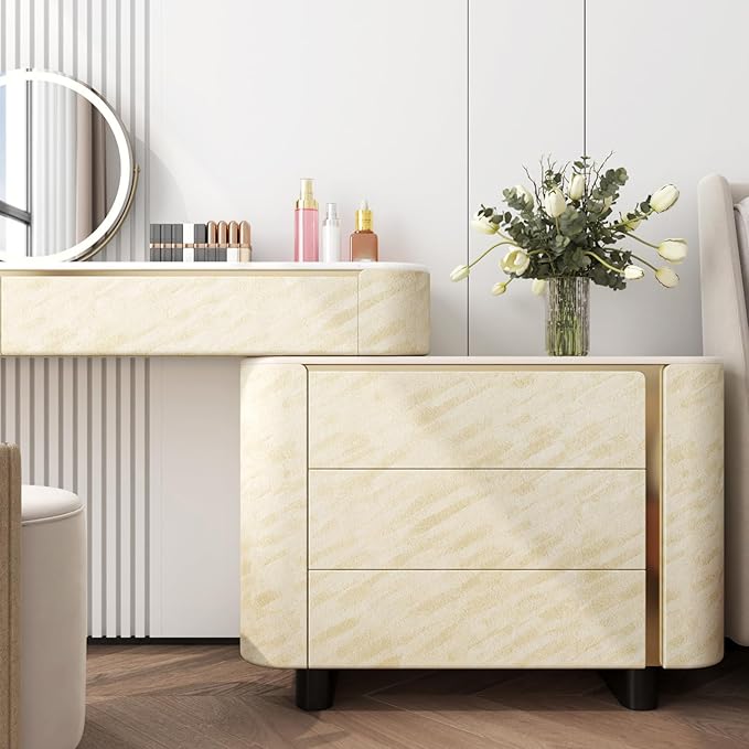 ReWallpaper Beige Velvet Wallpaper Peel and Stick Luxury Soft Velvet Flocked