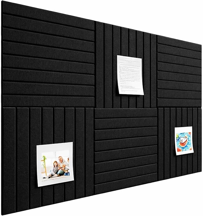 Large Cork Boards for Walls – 36 x 24 Self Adhesive Felt Wall Tiles