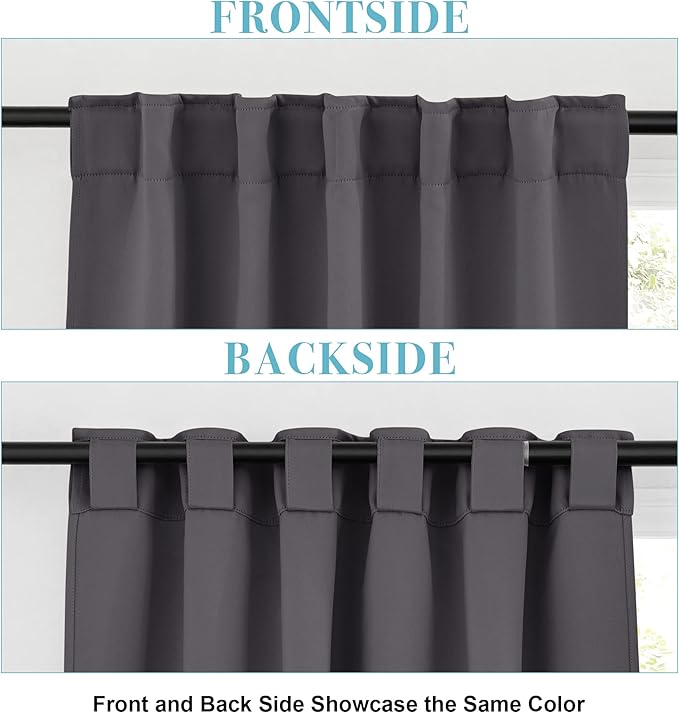 RYB HOME Kitchen Window Curtains
