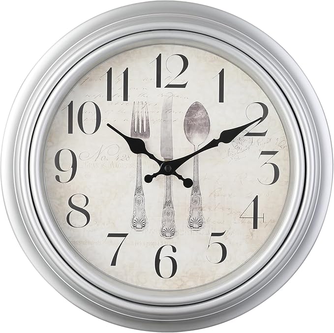 WOOPHEN Vintage Wall Clocks