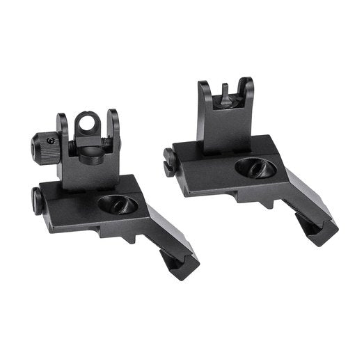 Barska AW13260 Flip-Up 45 Degree Offset Sight Set, Black