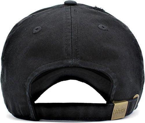 KBETHOS Tactical Distressed Baseball Cap - Adjustable Unisex Hat for Outdoor Hunting & Fishing