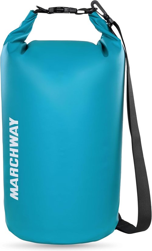 MARCHWAY Waterproof Dry Bag Backpack - Floating Design Keeps Gear Dry | 5L, 10L, 20L, 30L, 40L Sizes