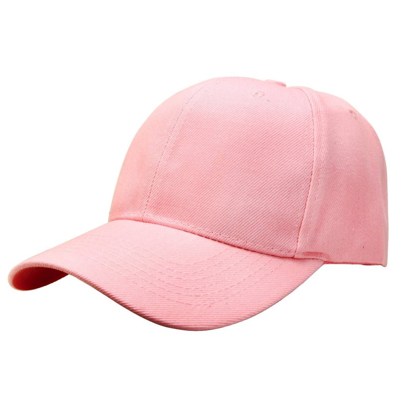Falari Baseball Cap Adjustable Size for Running Workouts and Outdoor Activities All Seasons (1pc Pink)