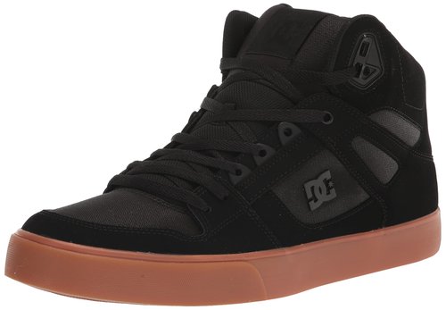 DC Pure HIGH-TOP WC Black/Gum