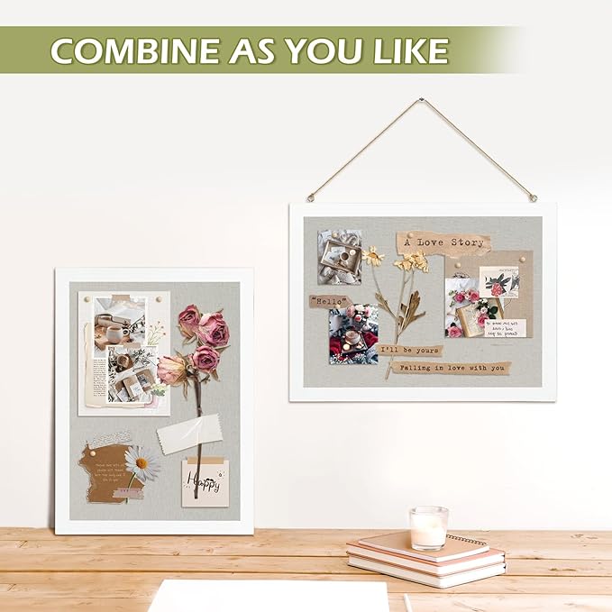 2-Pack Double-Sided Cork Board