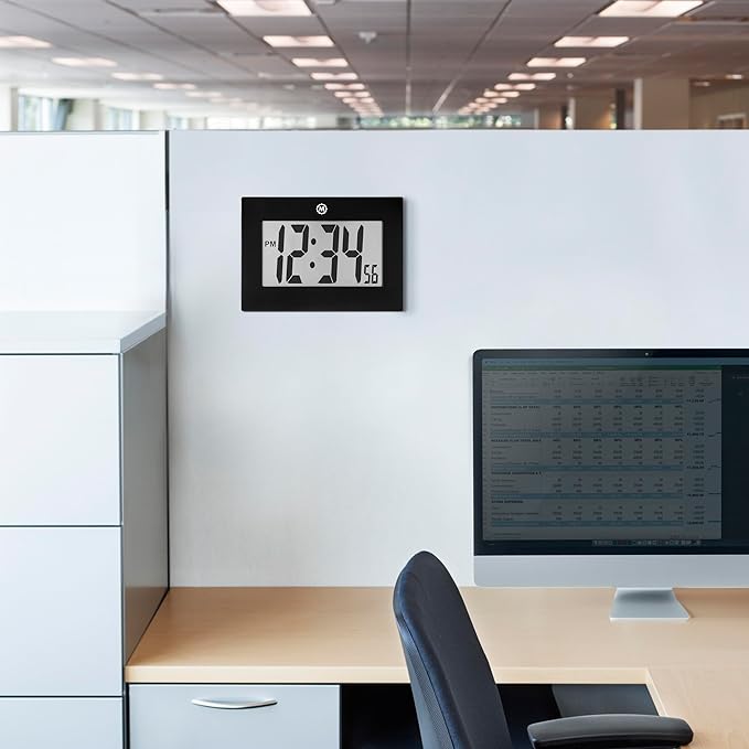 MARATHON Large Digital Wall Clock