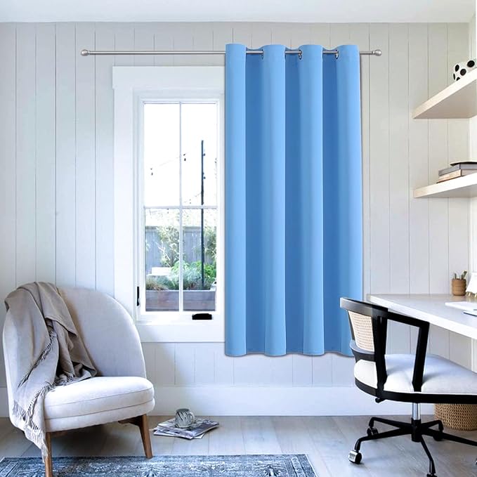 ChrisDowa Grommet Blackout Curtains