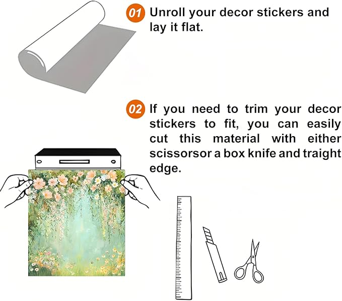 Dishwasher Magnet Cover 23x26 in Soft Peach Blossoms and Wildflowers on Aqua Canvas Magnetic Dishwasher Cover for Kitchen Appliance Decoration Front Panel Sticker Panel Home Decor