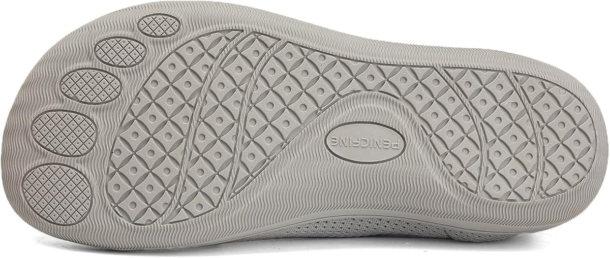 Skiennix Men's Wide Barefoot Shoes - Minimalist Casual Design for Outdoor Walking | Zero Drop Comfort