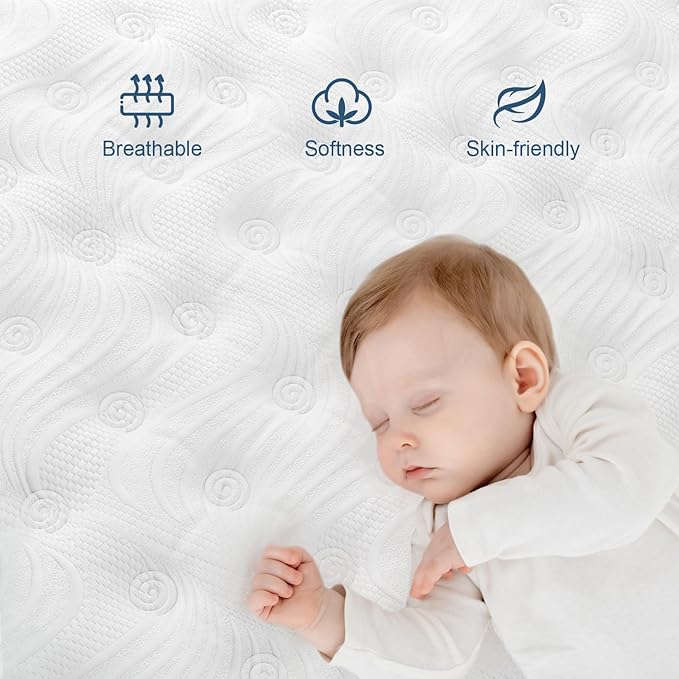 Full Mattress, 10 Inch Hybrid Mattresses Eurotop with Gel Memory Foam,Motion Isolation Individually Wrapped Pocket Coils Breathable Comfort Soft Pressure Relief