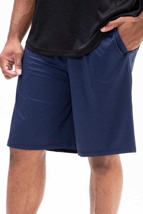 DEVOPS Men's 10-Inch Loose-Fit Workout Gym Shorts - Comfortable with Pockets