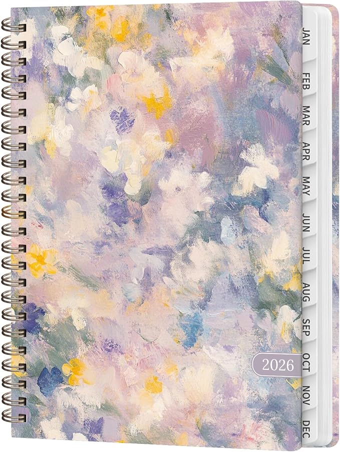 2026 Planner, Weekly and Monthly Calendar Academic Planner, Jan 2026 - Dec 2026, Planning Agenda Book for Desk Accessories and School Supplies - A5 (6.3'' x 8.5'')