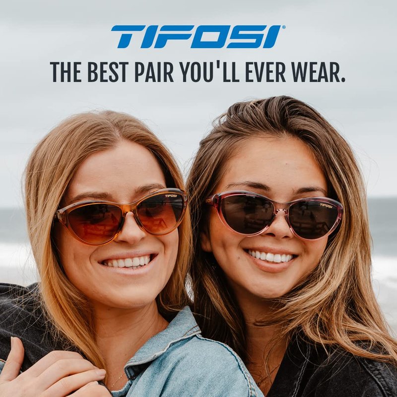 Tifosi Optics Shirley Sunglasses (Crystal Ultraviolet, Smoke)