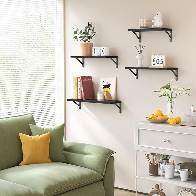 YGEOMER Wall Shelves, Home Decor