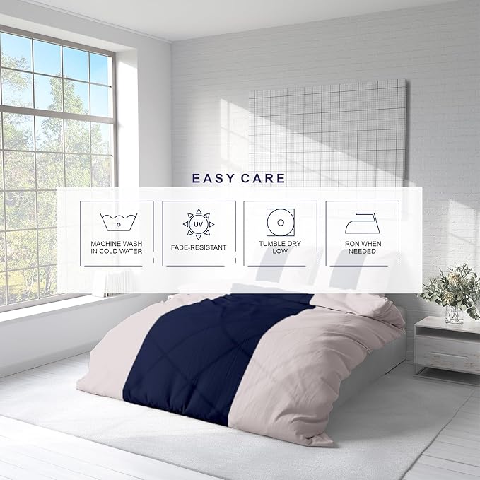 Kotton Culture 3 Pc California King Size Duvet Cover Set -100% Egyptian Cotton Sateen 600 Thread Count Ultra Soft Premium Durable Comforter Cover Zipper Closure & Corner Ties (Dashing Blue,104"x98")