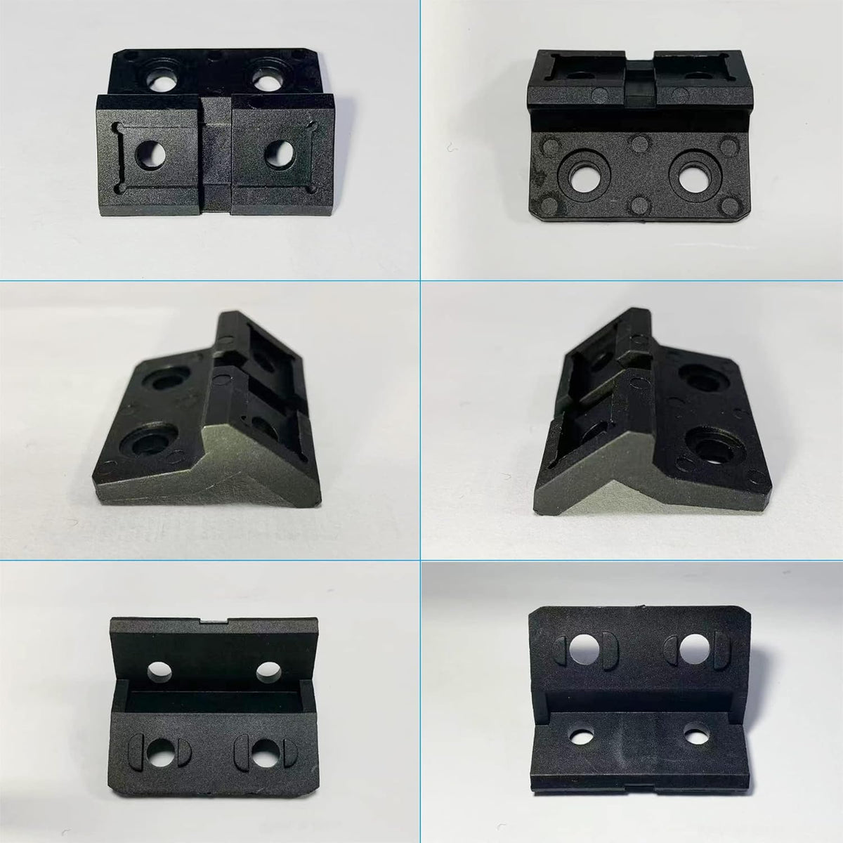 Picatinny Rail - 3, 5, 7, 9, 11, 13-Slot Mlok Polymer Section with Offset Mount, T-Nuts & Allen Wrench
