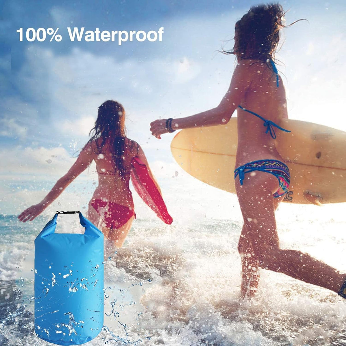 CMCOOPLX Waterproof Dry Bags - Lightweight Canoe Storage for Kayaking, Rafting & Camping | 10L/20L/40L/70L